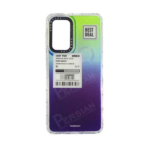 قاب گوشی هولوگرامی سامسونگ Samsung A52-52s محافظ لنز فلزی - ناسا