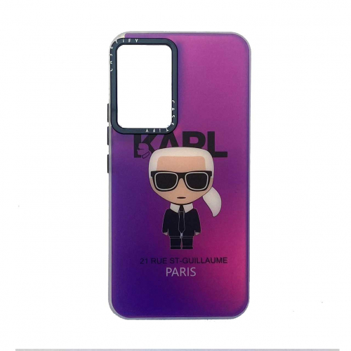 قاب گوشی شیائومی ردمی نوت Xiaomi Note 12s هولوگرامی برند CaseTify محافظ لنز و دکمه فلزی - طرح کارل مرد