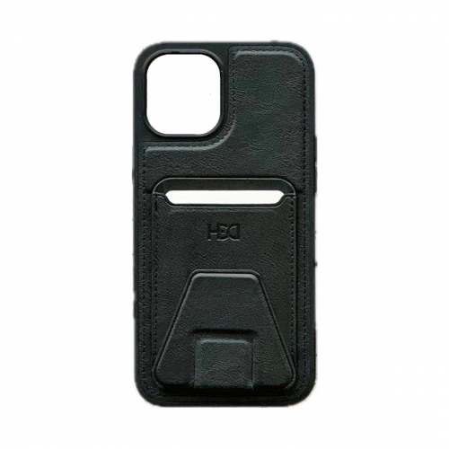 قاب چرمی و جاکارتی استند شو آیفون 11 پرو مکس اچ دی دی HDD iphone 11 Pro Max Card Holder Leather Case