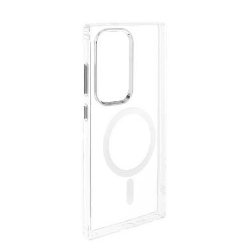 قاب شفاف گوشی سامسونگ S22 الترا برند بلکین با مگ سیف و دکمه و رینگ متال Belkin For Samsung S22 Ultra