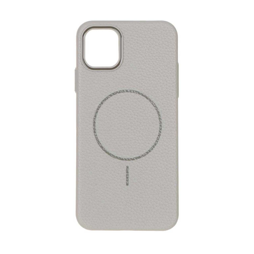 قاب گوشی آیفون 11 چرمی نرم برند مجیک ماسک با مگ سیف Leather Soft iPhone 11