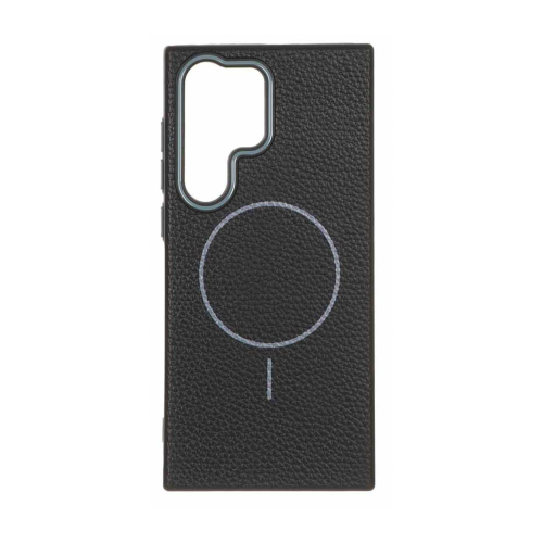 قاب گوشی سامسونگ اس 23 اولترا چرمی نرم برند مجیک ماسک با مگ سیف Leather Soft Samsung S23 Ultra