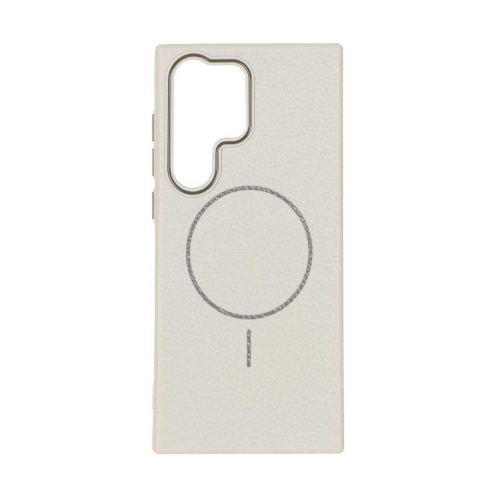 قاب گوشی سامسونگ اس 25 اولترا چرمی نرم برند مجیک ماسک با مگ سیف Leather Soft Samsung S25 Ultra