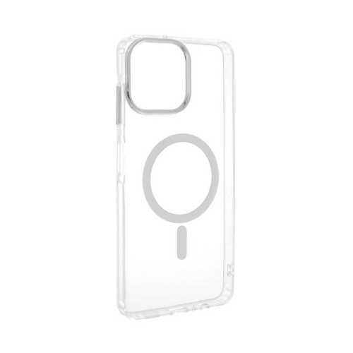 قاب شفاف گوشی سامسونگ A06 برند بلکین با مگ سیف و دکمه و رینگ متال Belkin For Samsung A06