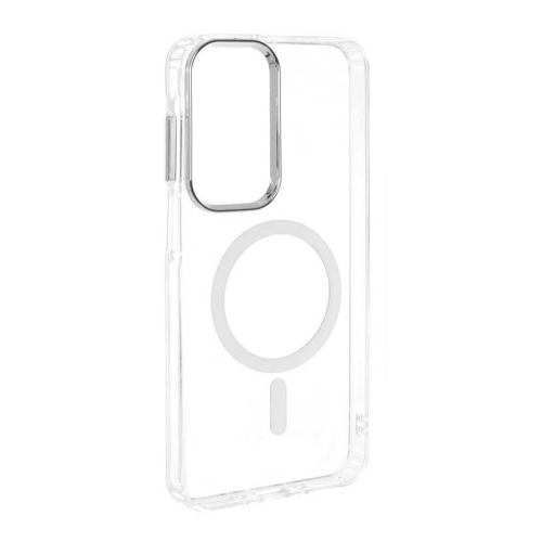 قاب شفاف گوشی سامسونگ A26 برند بلکین با مگ سیف و دکمه و رینگ متال Belkin For Samsung A26