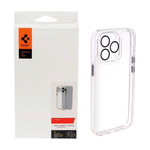 قاب اسپیگن Spigen شفاف محافظ لنز گلس دار آیفون 12 پرو Iphone 12 Pro