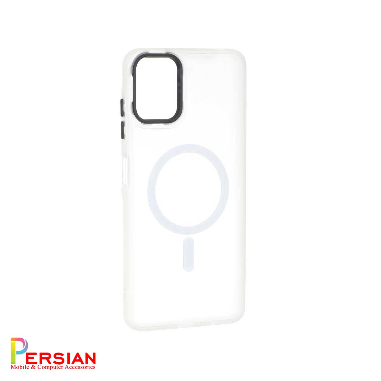 قاب گوشی سامسونگ A06 پشت مات لنز برجسته مگ سیف مجیک ماسک Magic Mask MagSafe Matte Case Samsung A06