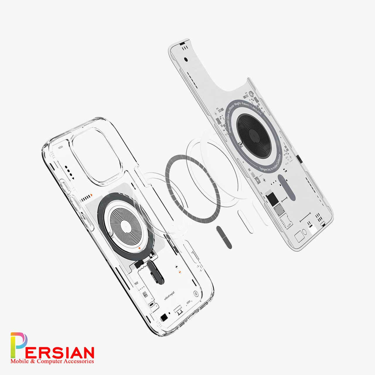 قاب آیفون 13 طرح Neo One اسپیگن Spigen Ultra Hybrid Neo One (MagFit) iPhone 13