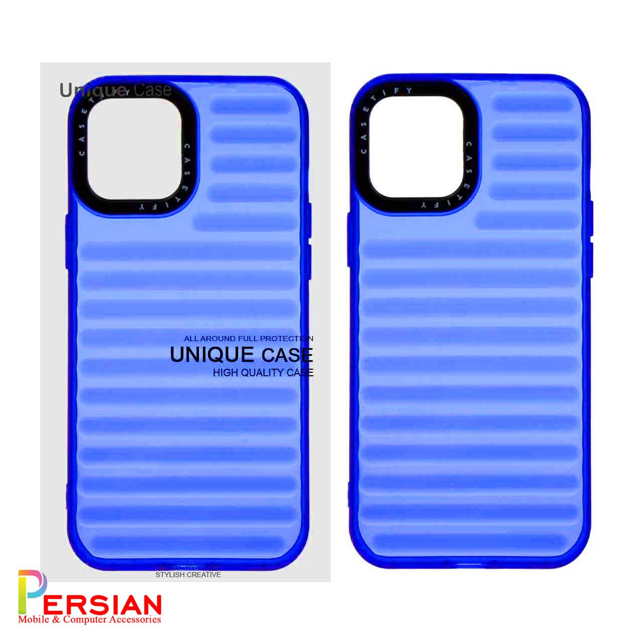 قاب پافر ژله ای شفاف CaseTify مدل IPhone 12 / 12 Pro - دودی