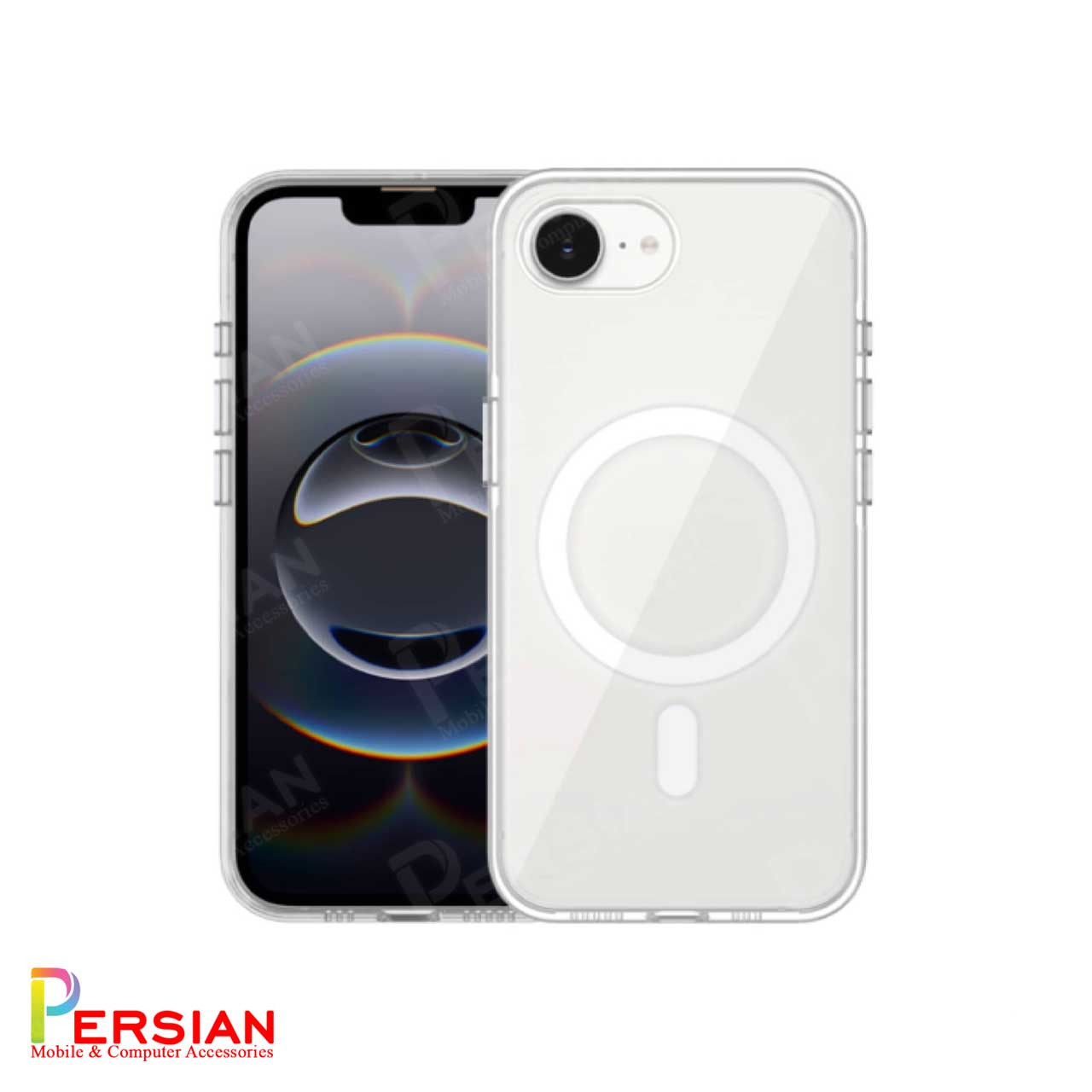 قاب شفاف مگ سیف کی دوو Apple iPhone 16e مدل KDOO (KZDOO) Magsafe Iceguard