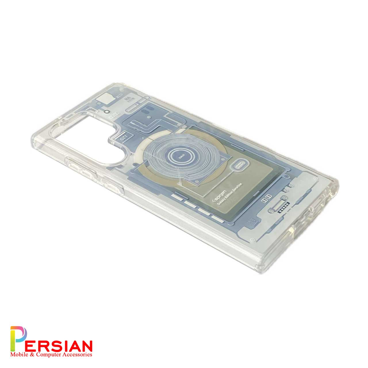 قاب سامسونگ اس 23 اولترا مدل AZ1 برند اسپیگن Spigen Ultra Hybrid Mag AZ1 Case Samsung S23 Ultra