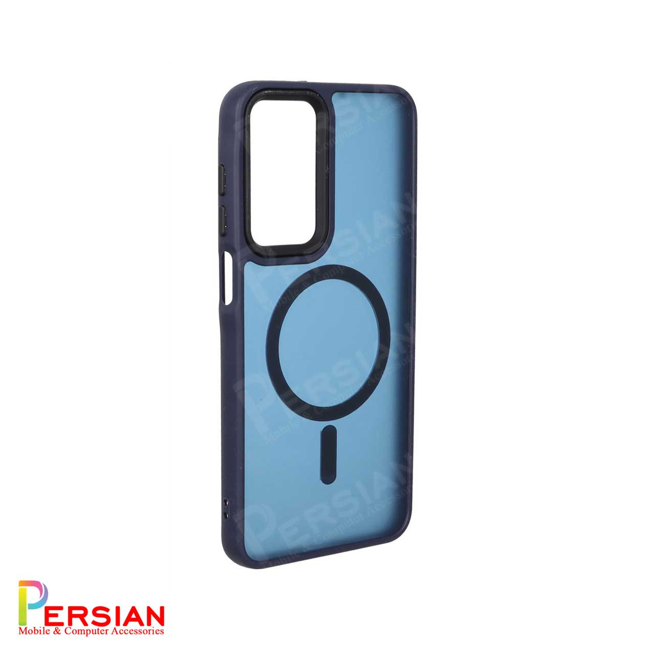قاب گوشی سامسونگ A25 پشت مات لنز برجسته مگ سیف مجیک ماسک Magic Mask MagSafe Matte Case Samsung A25