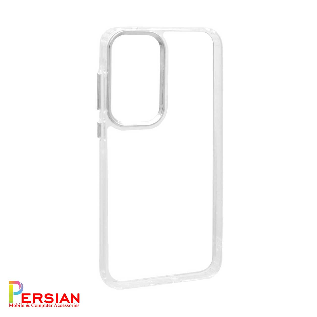 قاب شفاف گوشی سامسونگ A15 برند بلکین  دکمه و رینگ متال Belkin For Samsung A15
