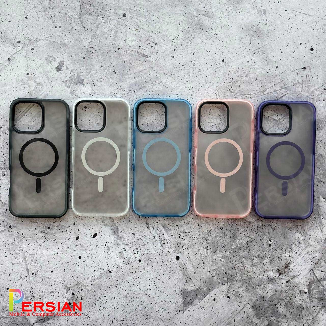 قاب گوشی آیفون 11 پشت مات مگ سیف دور سیلیکونی مجیک ماسک Magic Mask iPhone 11