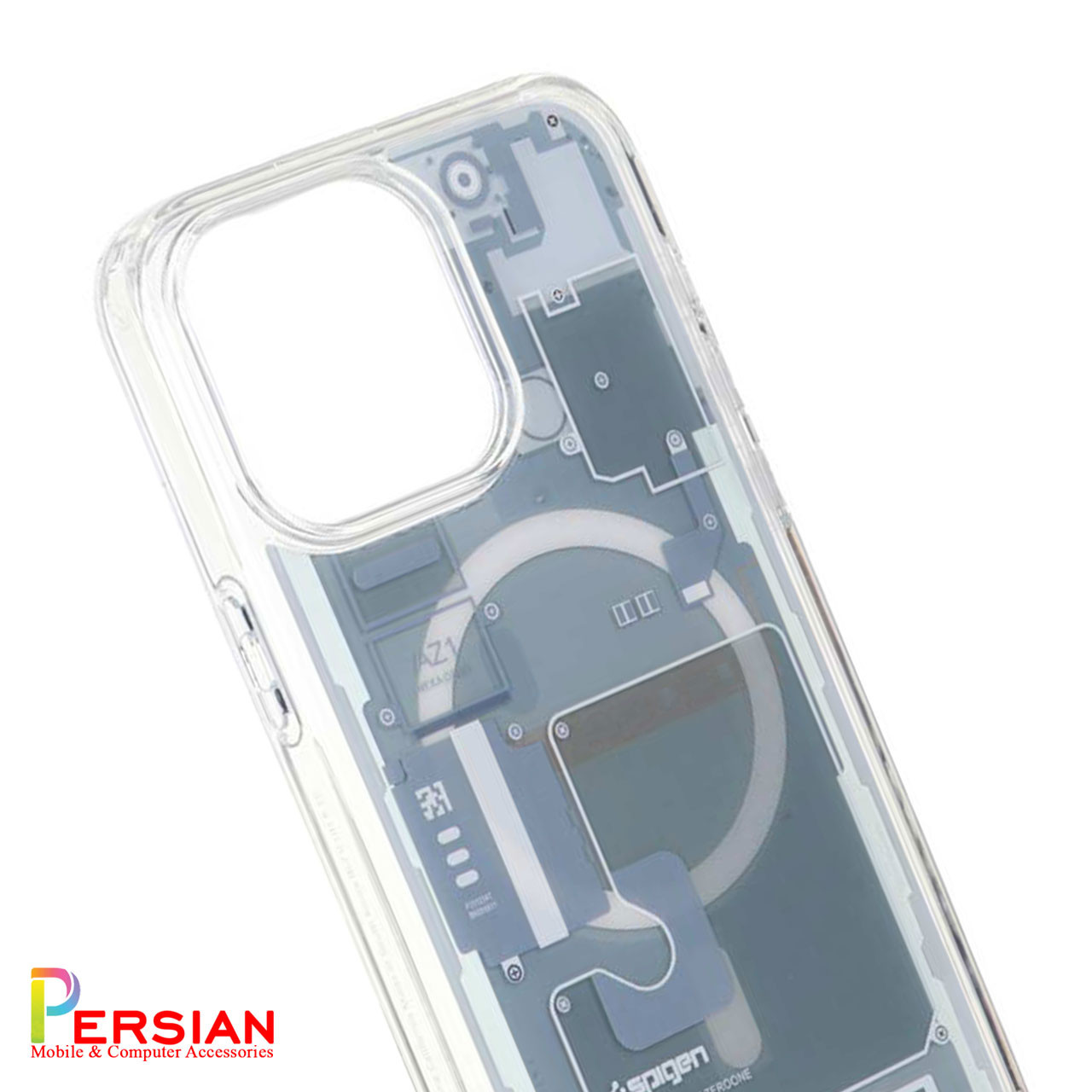 قاب آیفون 15 پرو مدل AZ1 برند اسپیگن Spigen Ultra Hybrid Mag AZ1 Case iPhone 15 Pro
