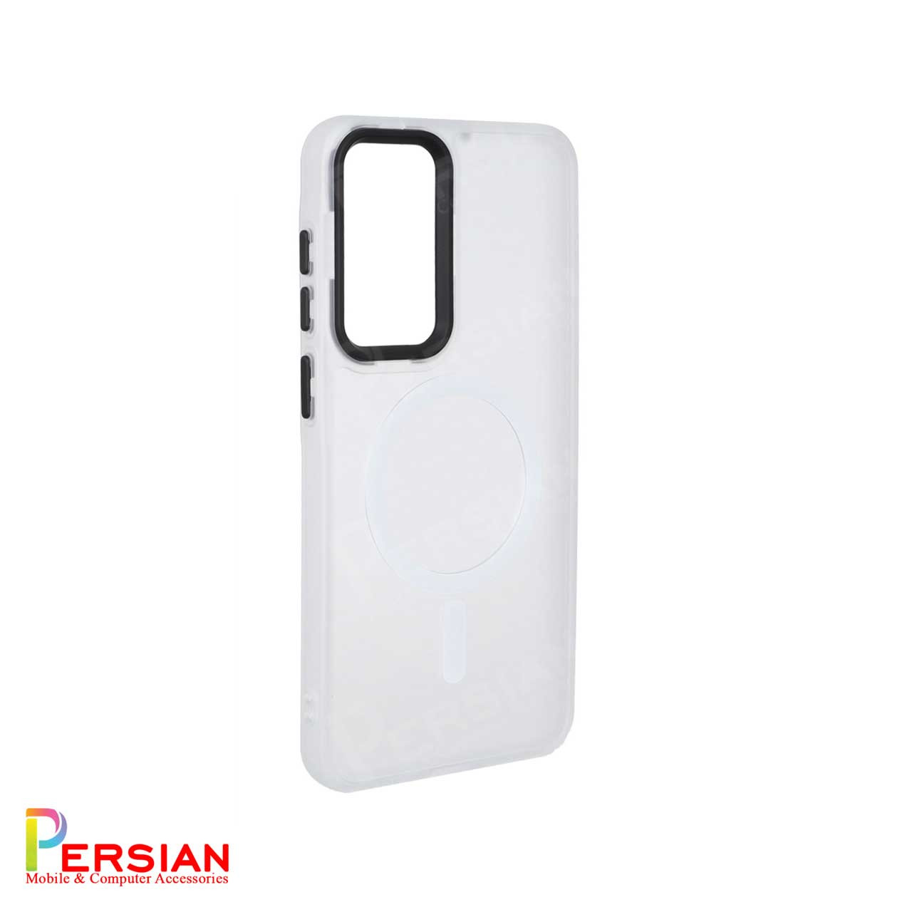قاب گوشی سامسونگ A55 پشت مات لنز برجسته مگ سیف مجیک ماسک Magic Mask MagSafe Matte Case Samsung A55