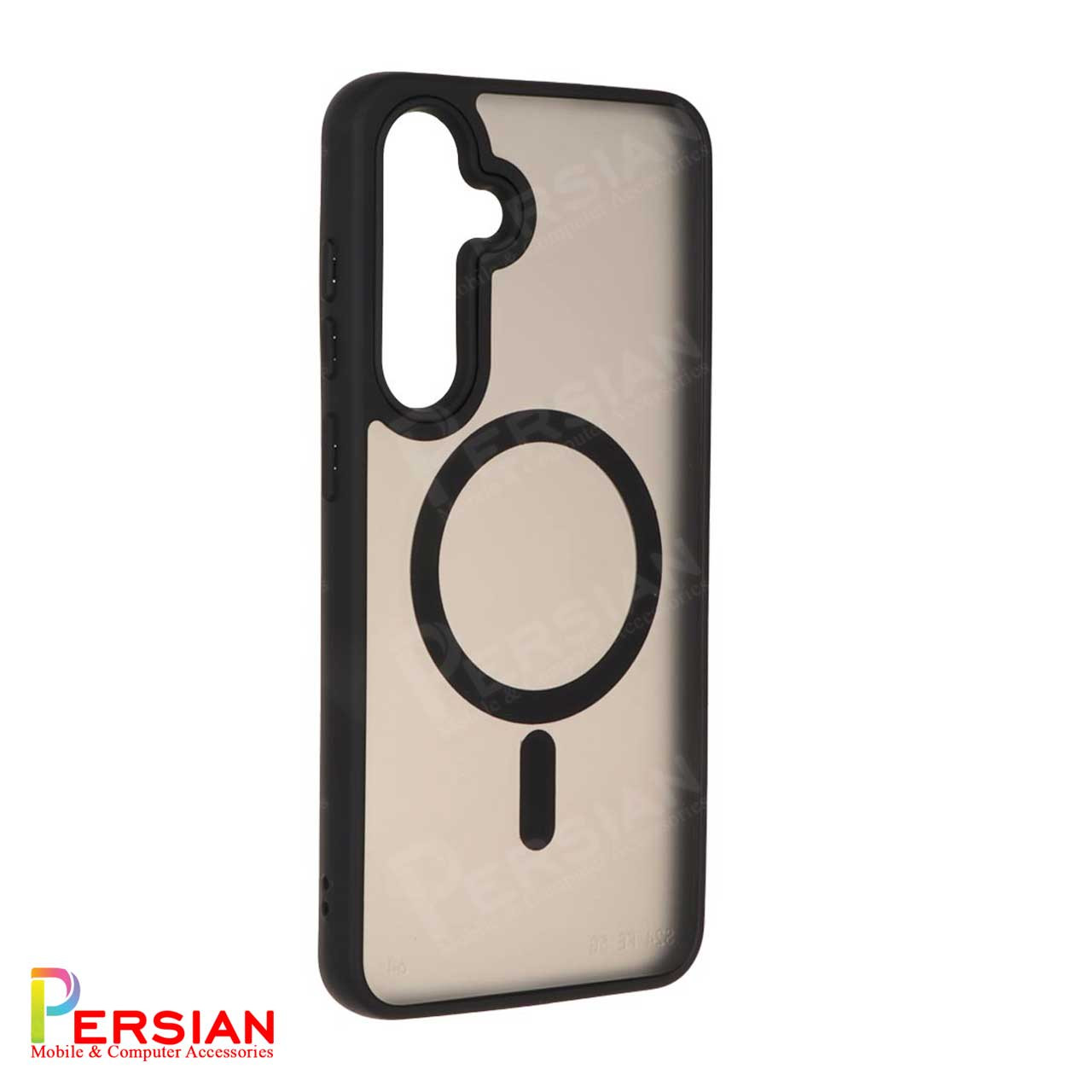 قاب گوشی سامسونگ S24 FE پشت مات لنز برجسته مگ سیف مجیک ماسک Magic Mask MagSafe Matte Case Samsung S24 FE