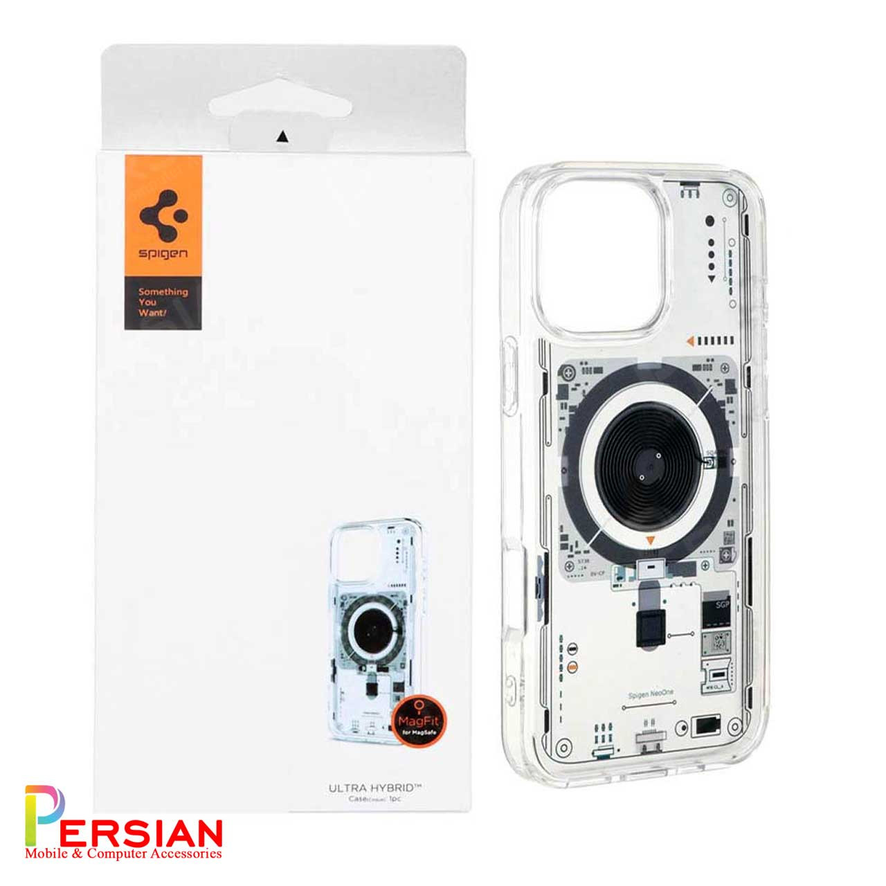 قاب آیفون 13 طرح Neo One اسپیگن Spigen Ultra Hybrid Neo One (MagFit) iPhone 13