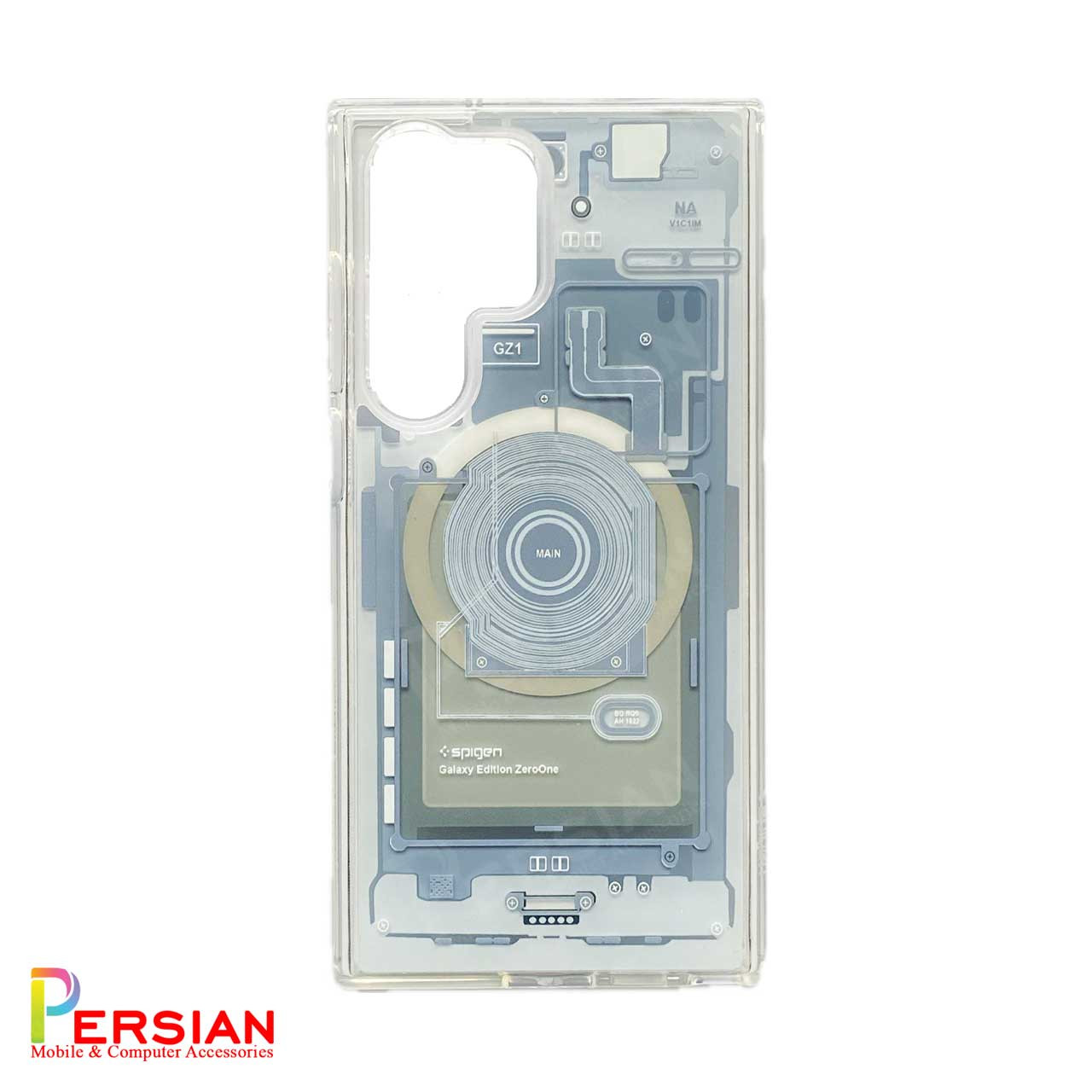قاب سامسونگ اس 23 اولترا مدل AZ1 برند اسپیگن Spigen Ultra Hybrid Mag AZ1 Case Samsung S23 Ultra