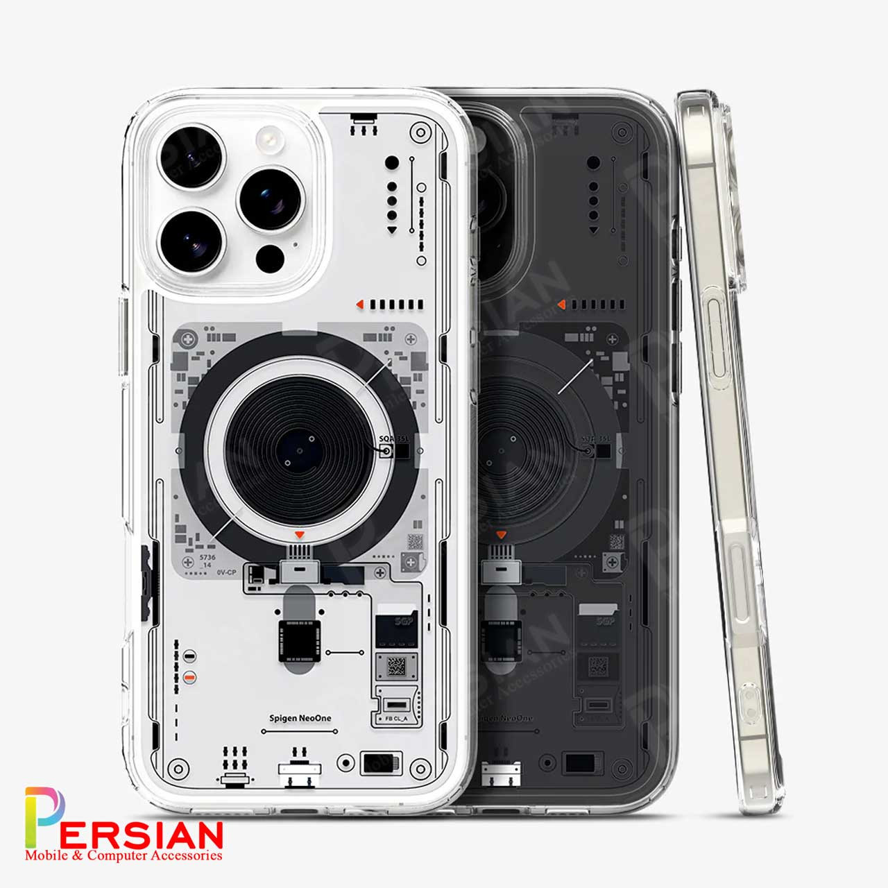 قاب آیفون 13 طرح Neo One اسپیگن Spigen Ultra Hybrid Neo One (MagFit) iPhone 13