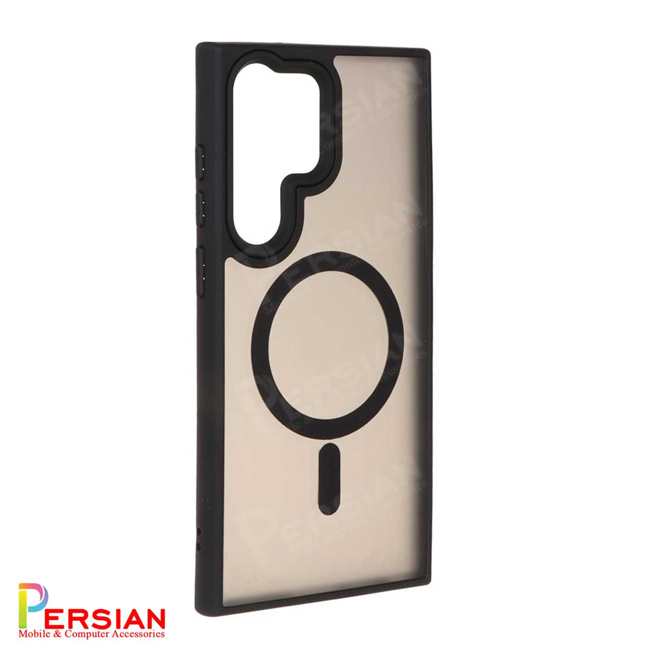 قاب گوشی سامسونگ S24 الترا پشت مات لنز برجسته مگ سیف مجیک ماسک Magic Mask MagSafe Matte Case Samsung S24 Ultra