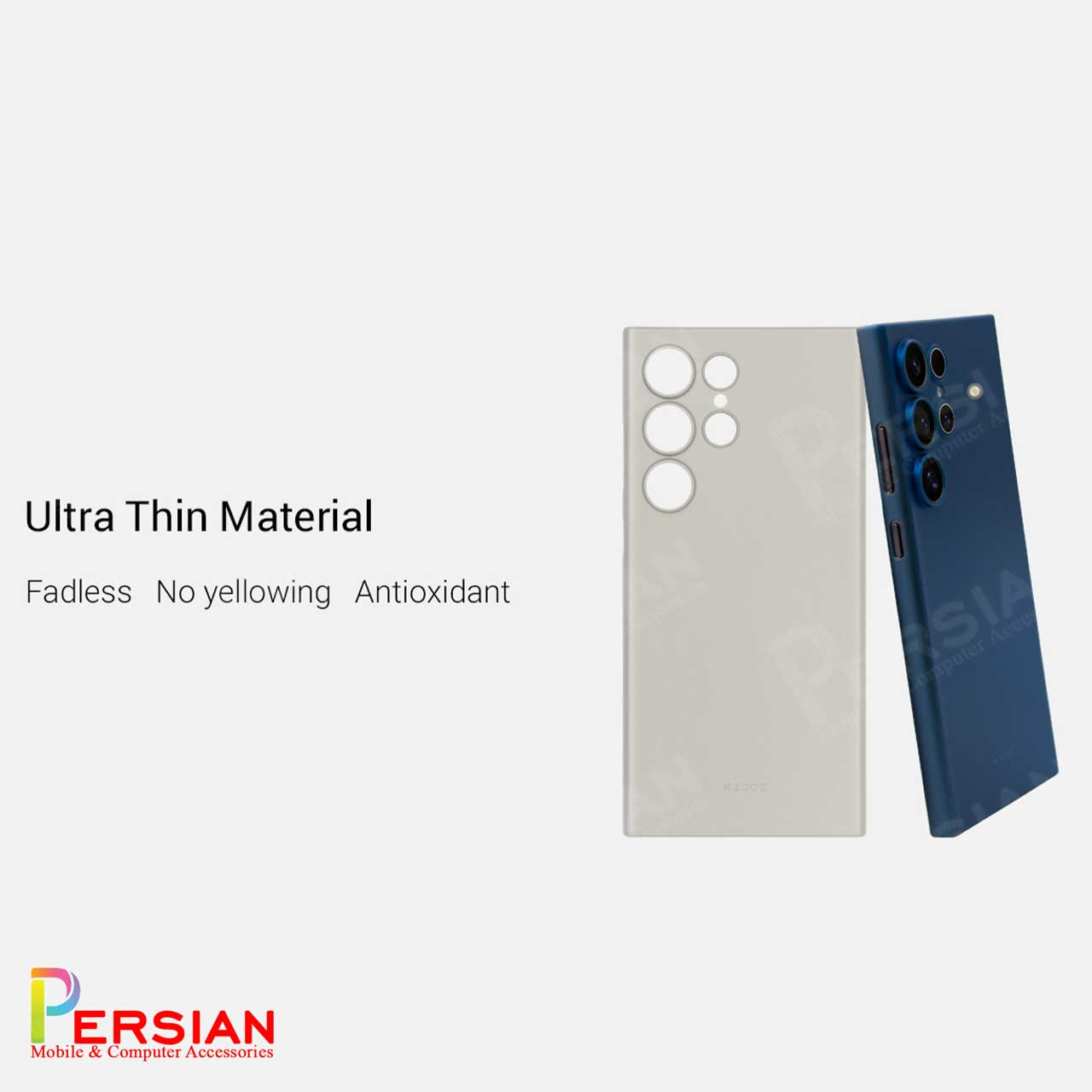 قاب سامسونگ اس 24 الترا برند KZDOO مدل Air Skin برای گوشی موبایل Galaxy S24 Ultra