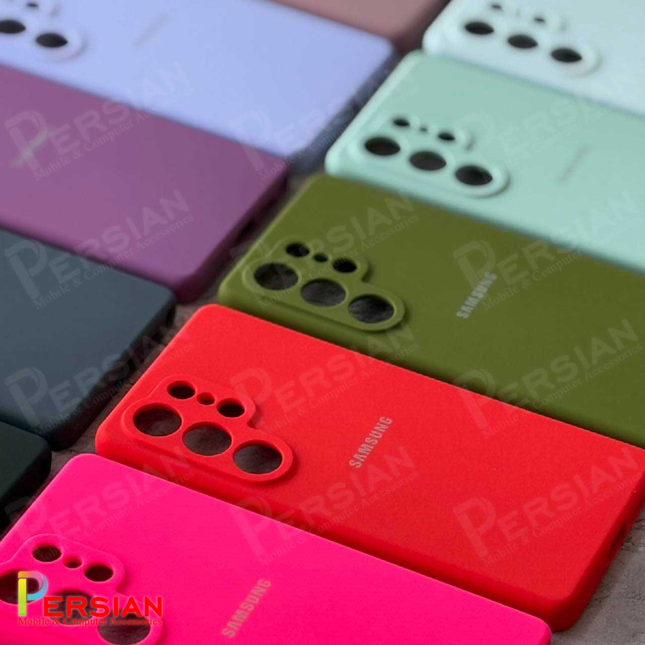 قاب سیلیکونی سامسونگ S25 اولتراپاک کنی اصلی با محافظ دوربین Silicone Cover Samsung S25 Ultra