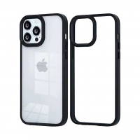 قاب آیفون 14 پرومکس برند مجیک ماسک Magic Mask Q series IPhone 14 Pro Max شفاف دور لاکی