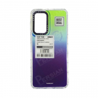 قاب گوشی هولوگرامی سامسونگ Samsung A53 محافظ لنز فلزی - طرح بارکد