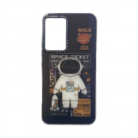 قاب گوشی هولوگرامی CaseTify سامسونگ Samsung A24 محافظ لنز و دکمه فلزی - طرح فضانورد