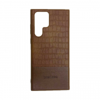 قاب سامسونگ چرمی طرح کروکودیل برند مجیک ماسک گوشی Samsung S22 Ultra