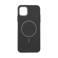 قاب گوشی آیفون 11 پرو چرمی نرم برند مجیک ماسک با مگ سیف Leather Soft iPhone 11 Pro