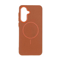 قاب گوشی سامسونگ A56 چرمی نرم برند مجیک ماسک با مگ سیف Leather Soft Samsung A56