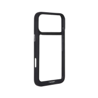 قاب آیفون 17 پرو اسپیگن مدل دور مشکی شفاف لنز برجسته Spigen Black TPU Clear Case IPhone 17 Pro